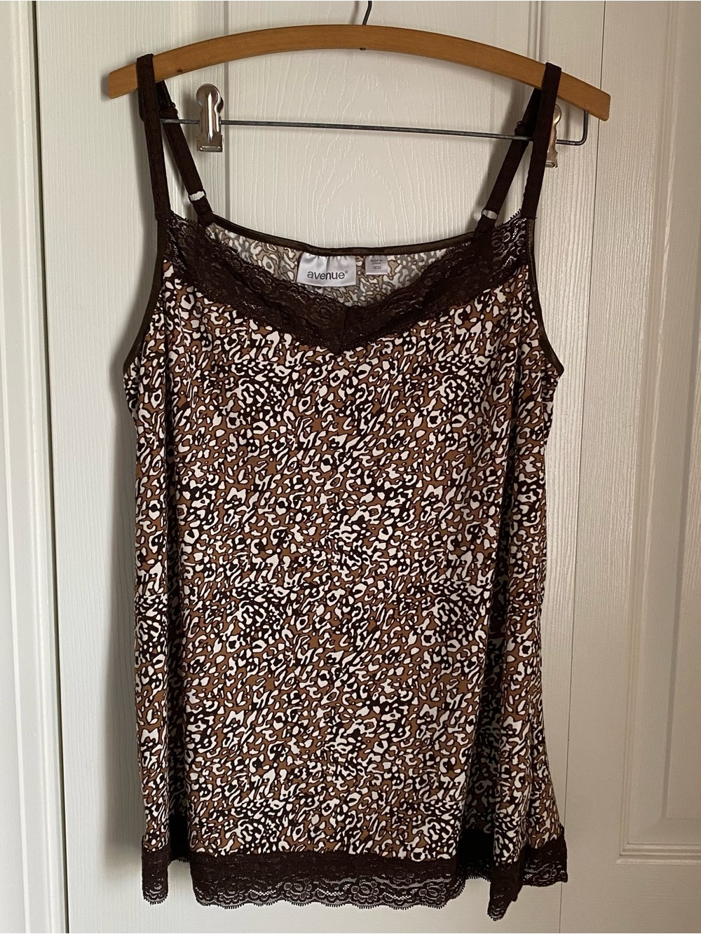 Vintage Y2K Chocolate Brown Lace Cami 18/20 Whimsigoth Boho Grunge Fall Indie